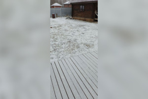 Во Владимирской области 17 марта выпал снег