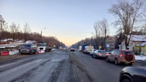 На въезде во Владимир для автомобилистов открыли все четыре полосы