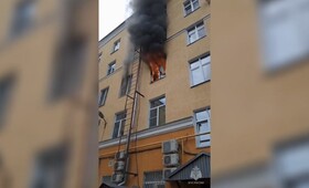 Во Владимире при пожаре на Дворянской спасли 9 человек