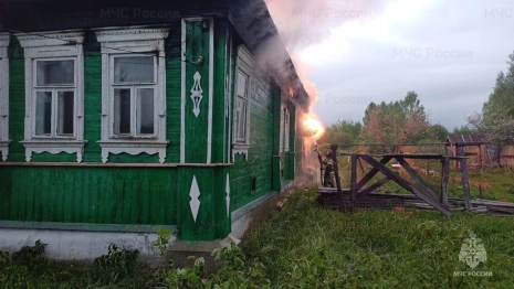 В одном из домов в Судогодском районе взорвался газовый баллон