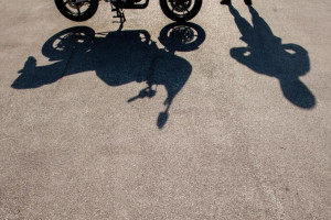 В Александровском районе 15-летний мотоциклист попал в больницу после аварии