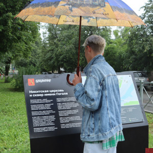 Во Владимире установили информационные стенды о достопримечательностях
