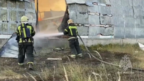 Пожар на фабрике по производству дверей под Ковровом полностью ликвидировали