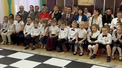 Во Владимире впервые прошел турнир по шашкам для детсадовцев