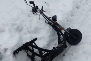 Пожар из-за электросамоката охватил частный дом в Ковровском районе