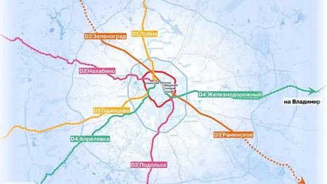 Продление московского метро до Владимирской области начнется в 2025 году