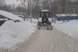 Ночная уборка снега пройдет на 5 улицах Владимира