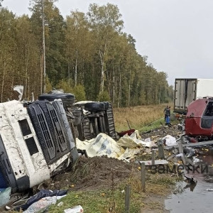 На М-7 под Ковровом произошло смертельное ДТП с груженной товарами фурой