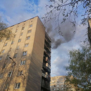 Во Владимире эвакуировали 70 человек из полыхающего общежития