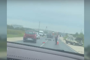 Под Владимиром 36-летний мотоциклист погиб под колесами «девятки»