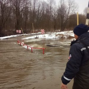 Во Владимирской области началось весеннее половодье