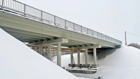 Во Владимирской области проблемный мост отремонтировали по новым технологиям