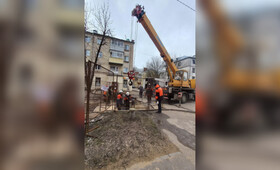 Во Владимире досрочно завершили ремонт теплосети на улице Фейгина