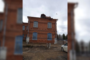 В Камешковском районе ветром сорвало крышу музея