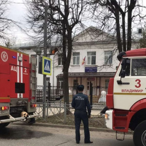 Из Владимирского педколледжа эвакуировали 170 человек из-за пожара