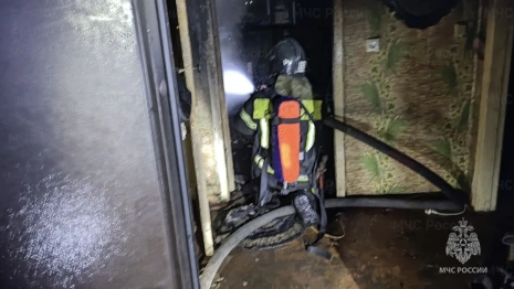 При пожаре в Вязниках из огня спасли 4 взрослых и 2 детей