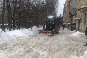 Во Владимирской области от снега очистят 14 улиц и 7 остановок