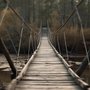 Во владимирской деревне жителей оставили без связи с цивилизацией из-за старого моста