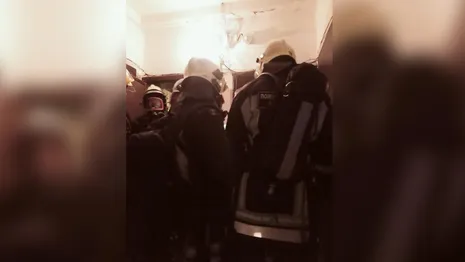 На пожаре в пятиэтажке в Гусь-Хрустальном эвакуировали 15 человек
