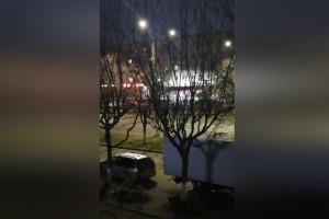 Жители Владимира сообщили о первом снеге  