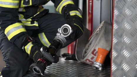 В поселке под Петушками на пожаре сгорел человек