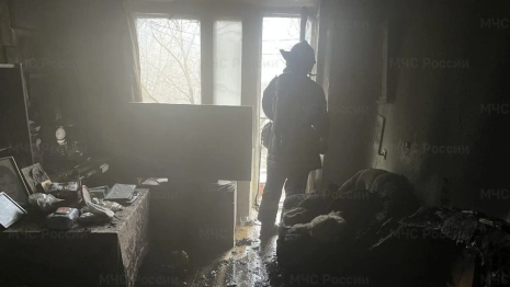 Во Владимире 70-летняя женщина попала в больницу с ожогами после пожара