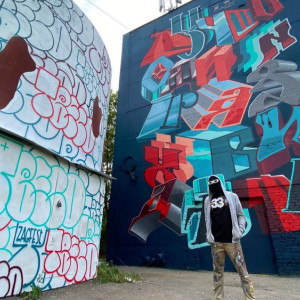 Во Владимире появилось граффити по старорусским мотивам