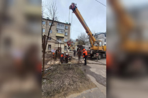 Во Владимире досрочно завершили ремонт теплосети на улице Фейгина