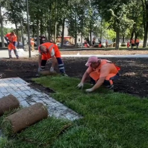 В городском саду Суздаля уложат «каменный ковер»