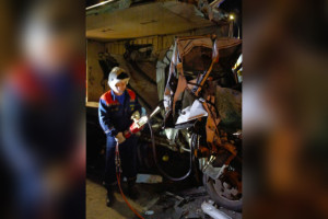 На М-7 в Петушинском районе легковушка влетела в фуру: водитель погиб