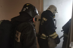 В Гусь-Хрустальном эвакуировали 102 человека из горящей поликлиники