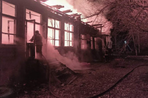 Во Владимирской области загорелась сельская библиотека 