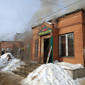 Во Владимирской области сгорело кафе