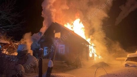 В Струнино пожар унес жизнь хозяина частного дома