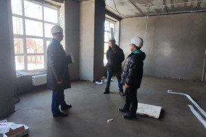 В Вязниках строительство школы на 500 мест завершили на 85%