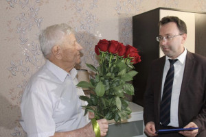 Ветеран Великой Отечественной войны из ДНР отметил 95-летний юбилей во Владимире