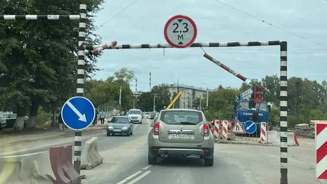В Коврове вновь перекрыли Павловский мост