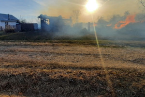 Во владимирской деревне сгорели несколько домов

