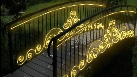 В парке Вязников появится новый мост с подсветкой