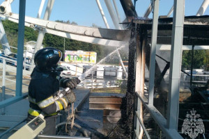 Администрация Владимира прокомментировала пожар на колесе обозрения