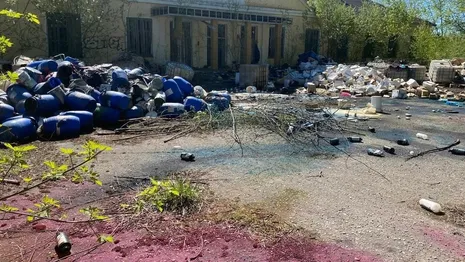Во Владимире в бывшем военном городке нашли свалку опасных отходов