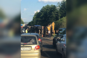 В ДТП с фурой под Муромом 3 человека пострадали и 1 погиб