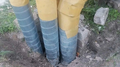 В Коврове женщина застряла между труб вниз головой