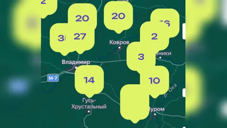 У Владимирской области появилась спортивная карта