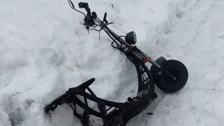 Пожар из-за электросамоката охватил частный дом в Ковровском районе