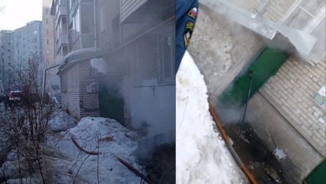 В Александрове из горящего дома эвакуировали 50 жителей