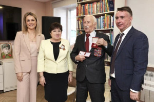 Ветеран Великой Отечественной из Владимира получил нагрудный знак «Почетного гражданина»