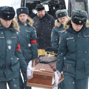 Во Владимирской области похоронили погибшего на СВО спасателя