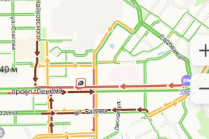 Во Владимире сломавшийся троллейбус спровоцировал пробку