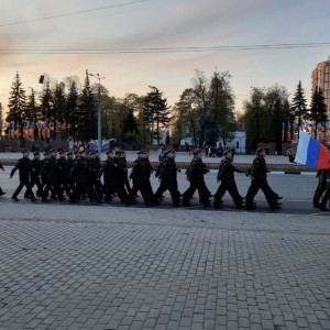 Во Владимире прошла генеральная репетиция парада на День Победы